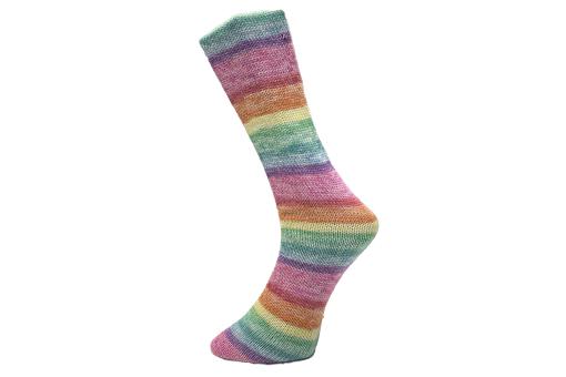 Ferner Lungauer Sockenwolle Regenbogen 4fach 71-73 48-71