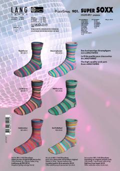 Lang Yarns Super Soxx - 4fach - DiscoSoxx (901.) 