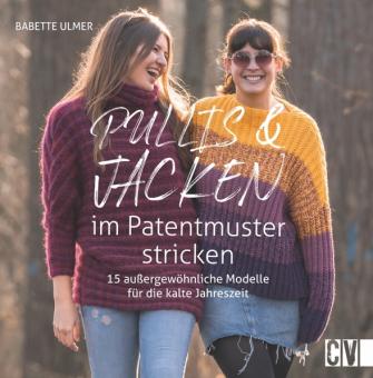Pullis und Jacken im Patentmuster stricken CV 6580 