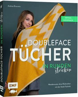 Doubleface-Tücher in Runden stricken EMF 90041 