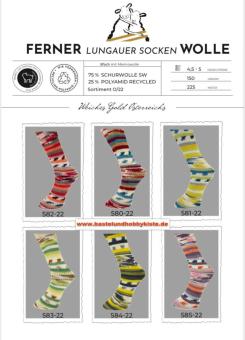 Ferner Lungauer Sockenwolle 8fach - 580-585 