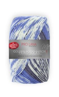 Pro Lana Golden Socks FJORD SOCKS 184 blau color