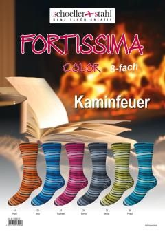 Fortissima Color - Kaminfeuer - 8fach 