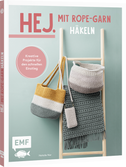 Hej. Mit Rope-Garn häkeln super easy - EMF91188 