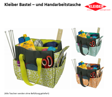 Kleiber Basteltasche / Handarbeitstasche (918) 