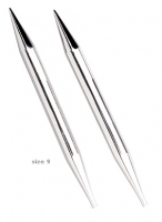 Nova Metall vernickelte Nadelspitzen (ohne Seil) 6,5mm (10413)