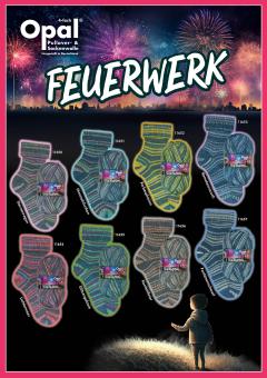 Opal Sockengarn - Feuerwerk - 4-fach 