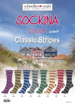 Sockina Color - Classic Stripes - 4fach 