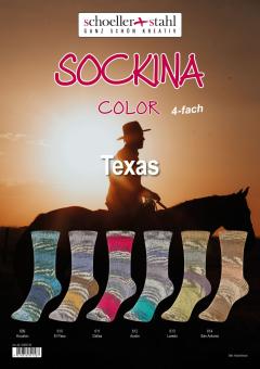 Sockina Color - Texas - 4fach 