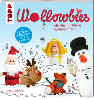 Wollowbies – Häkelminis feiern Weihnachten TOPP 6418 